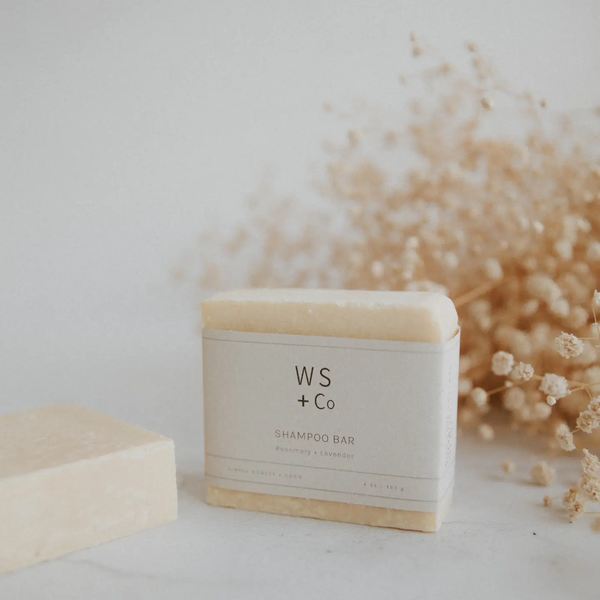 Wild Sage + Co  Plastic-Free Shampoo Soap Bar