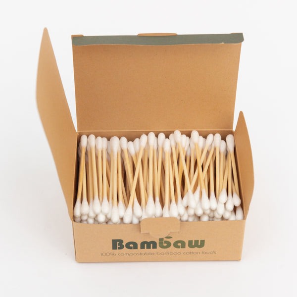 Bambaw Bamboo Cotton Buds - Pack of 200