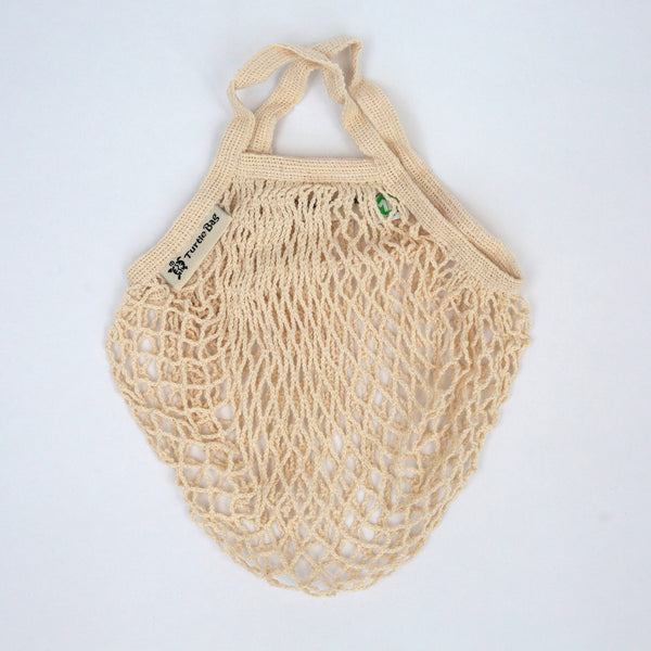Turtle Bags Kids Small String Bag - Natural