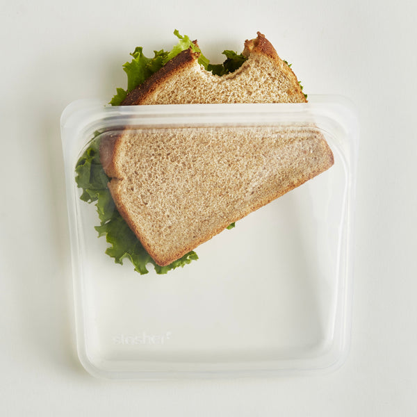 Stasher Reusable Storage Bag - Sandwich Bag size – The Sustainable Shop